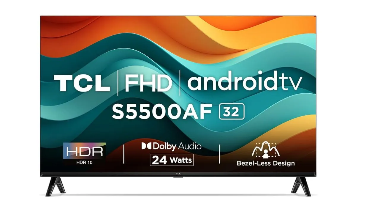TCL 79.97 cm (32 inches) Metallic Bezel-Less S Series