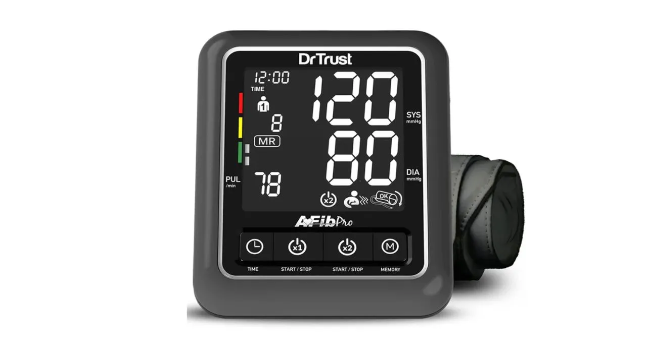 Dr Trust Atrial Fibrillation Digital BP Monitor Machine 