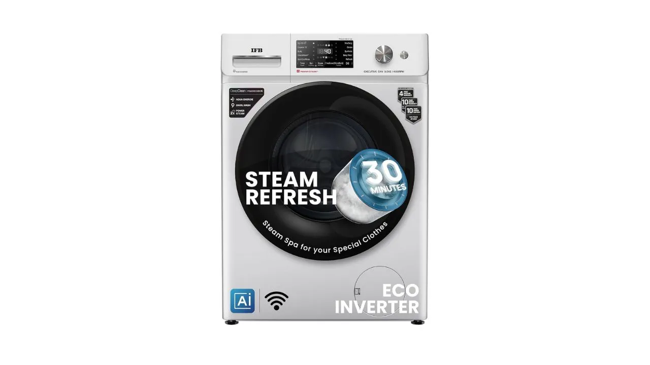  IFB 9Kg 5 Star with Deep Clean Technology