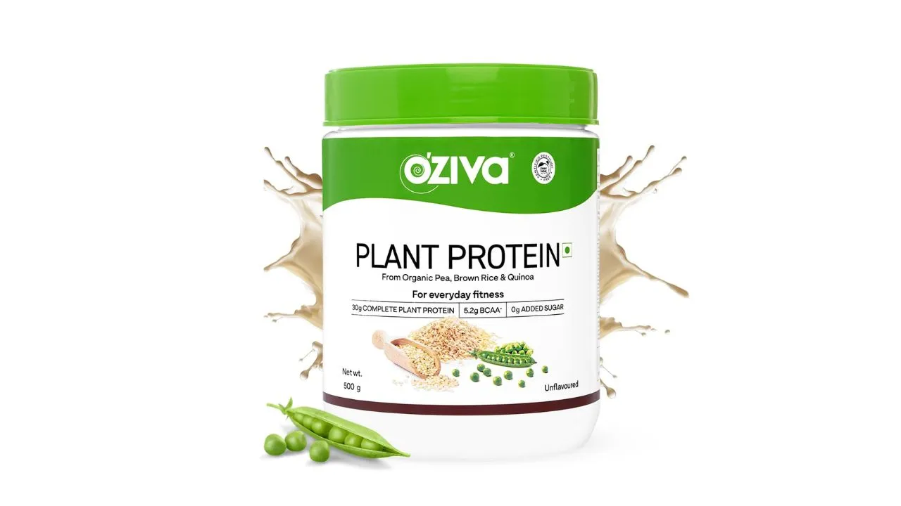 OZiva Organic Plant Protein Powder 