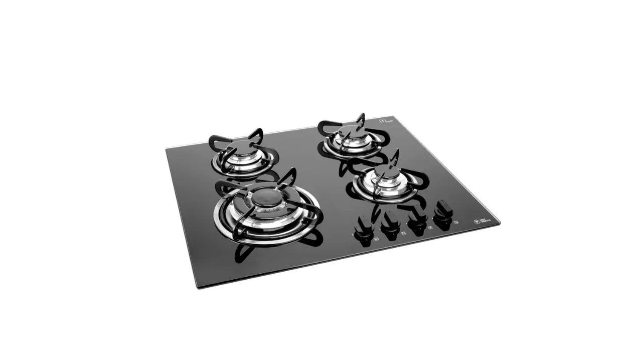 Glen 4 Burner Tempered Glass Hob