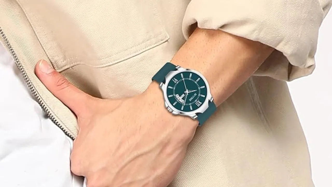 Matrix Antique 2.0 Day & Date Softest Silicone Strap Analog Watch for Men