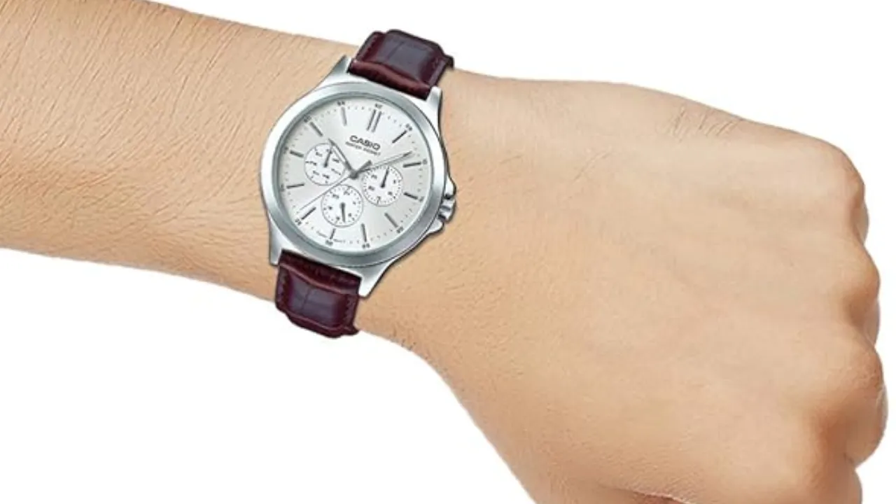 Casio Enticer Analog White Dial Men's Watch
