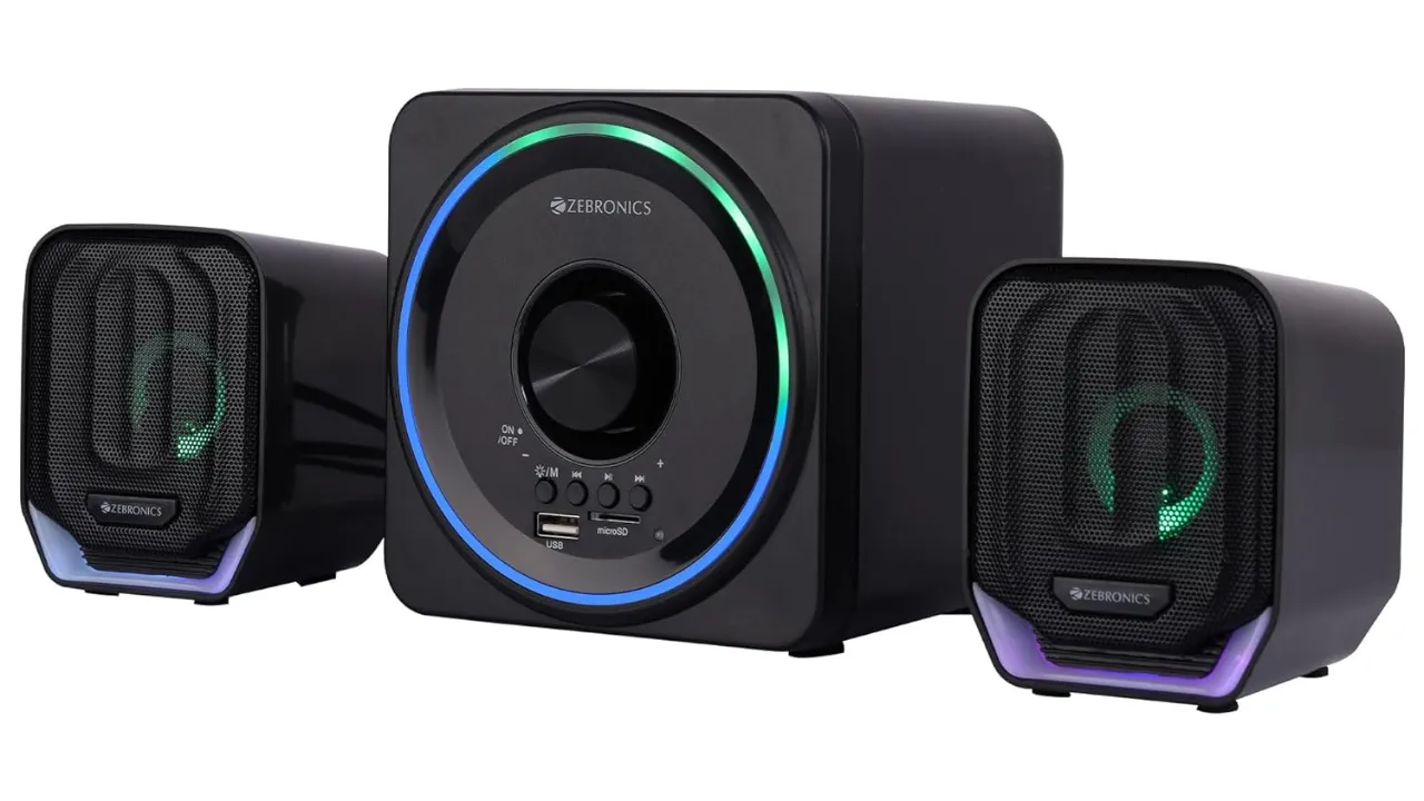 ZEBRONICS Pluto 2-2.1 Channel Desktop Speaker