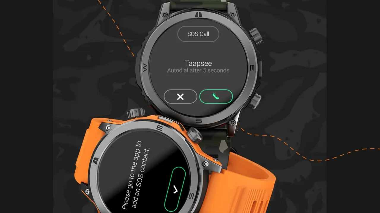 NoiseFit Halo 1.43 AMOLED Display, Bluetooth Calling Round Dial Smart Watch