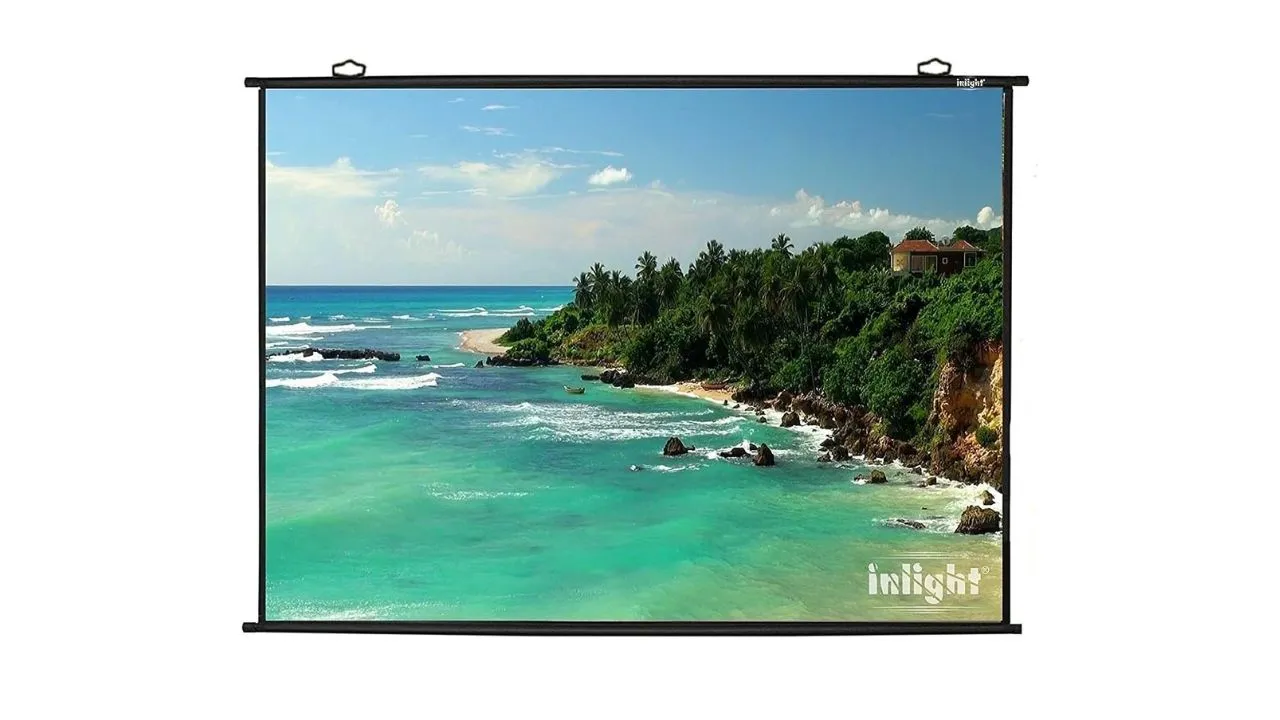 Inlight Map Type Projector Screen