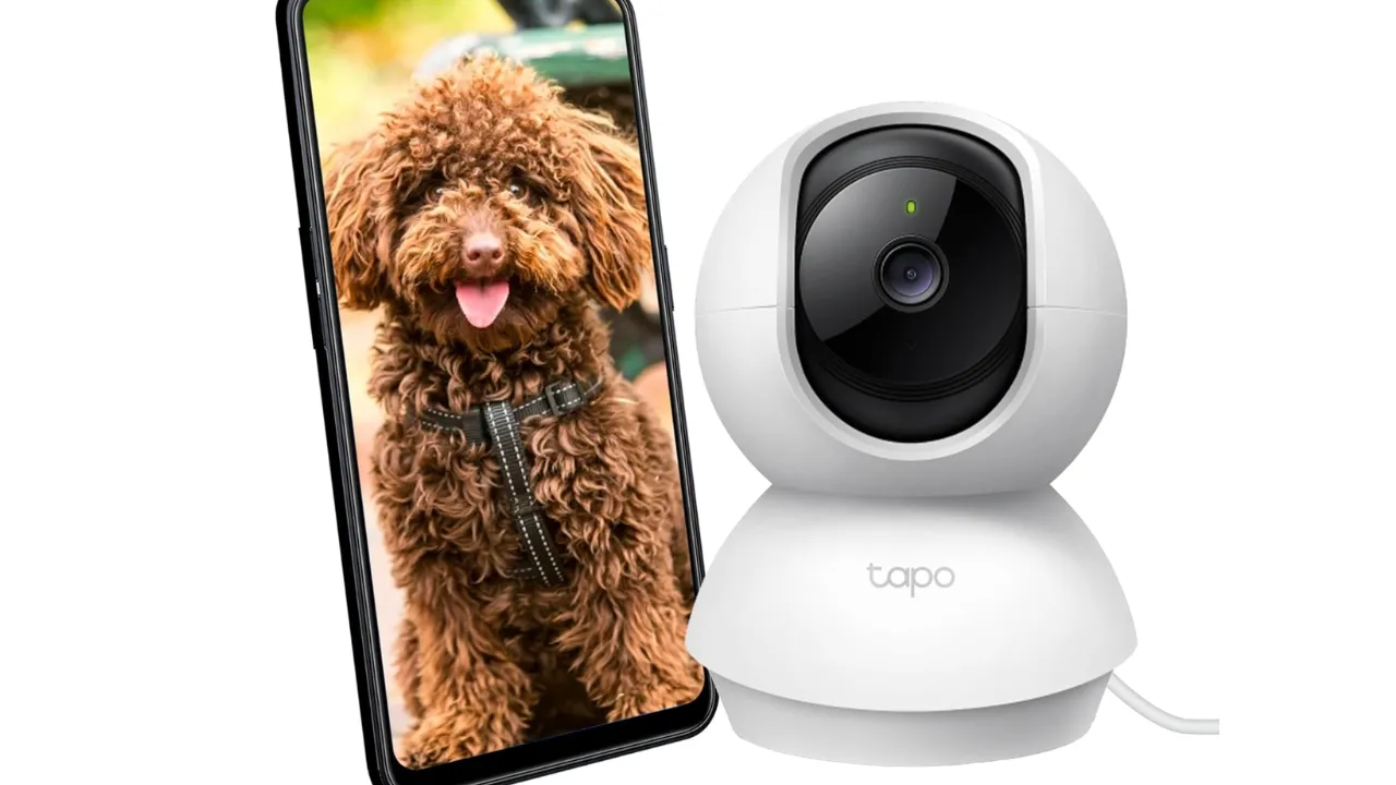 Tapo TP-Link C200 360° 2MP 1080p Full HD Pan/Tilt Home Security Wi-Fi Smart Camera