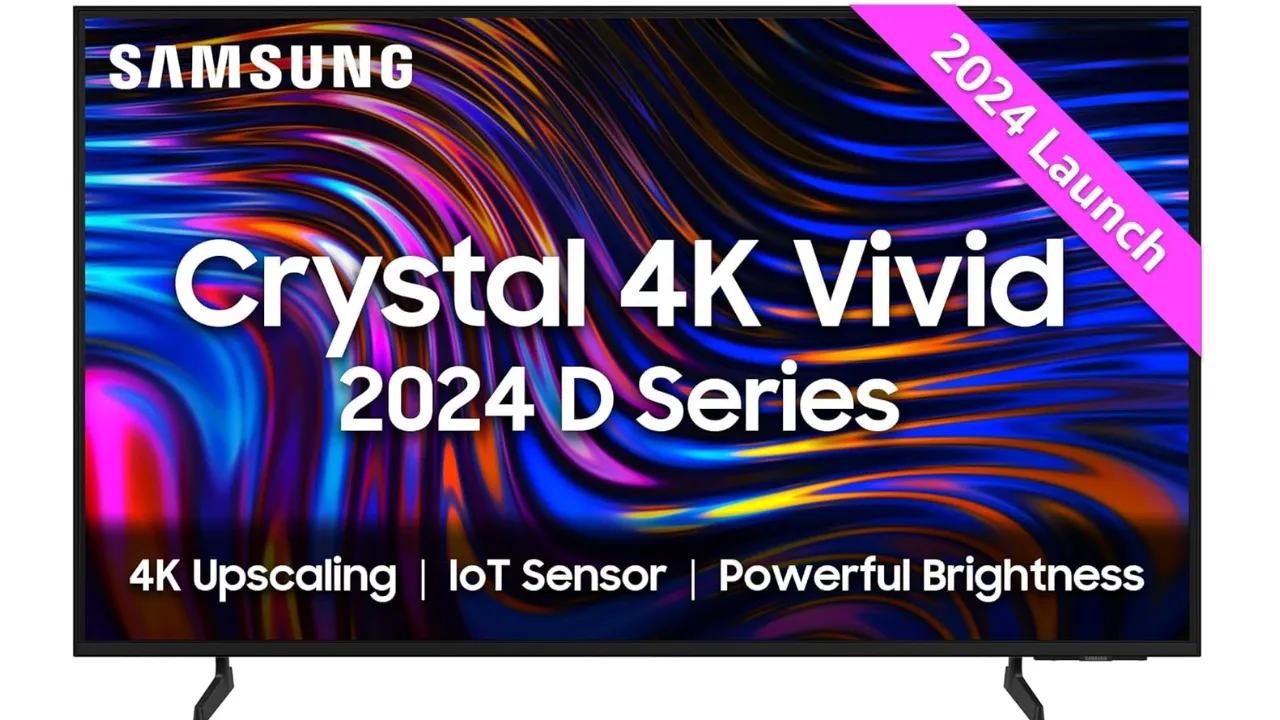 Samsung 108 cm (43 inches) D Series Crystal 4K Vivid Ultra HD Smart LED TV