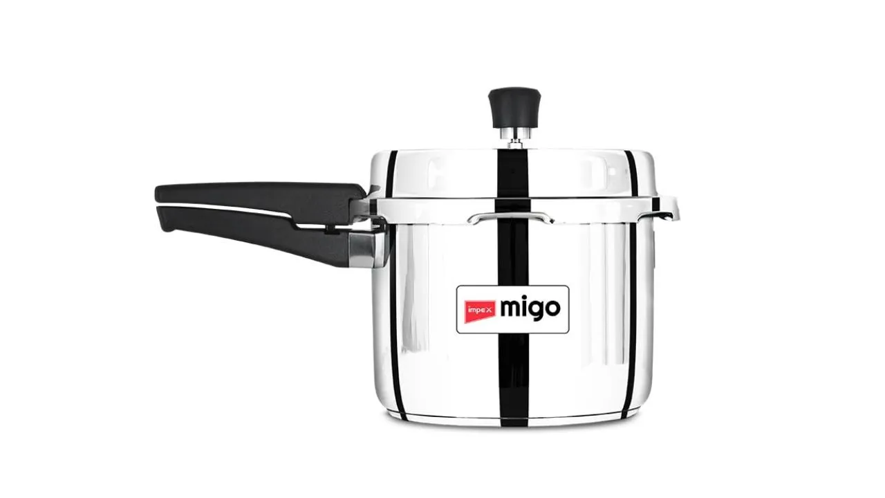 Impex Migo 3 Litres Stainless Steel Pressure Cookers 