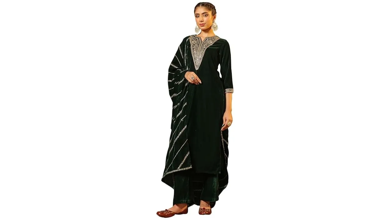  Janasya Women's Dark Green 