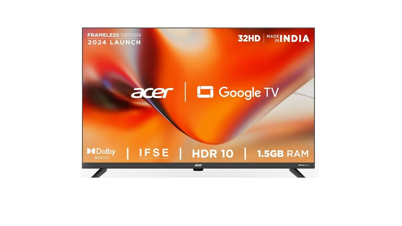 Acer 80 cm (32 inches) J Series HD Ready Smart Google TV