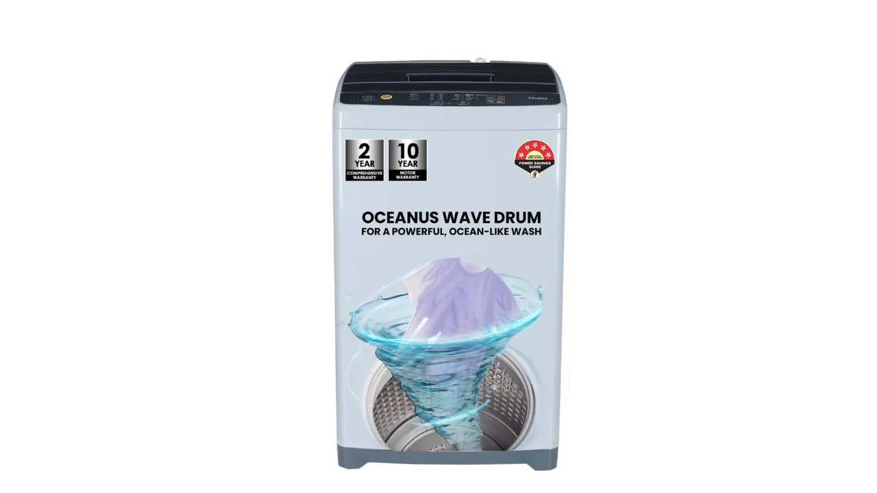 Haier 6.0 Kg 5 Star Oceanus Washing Machine