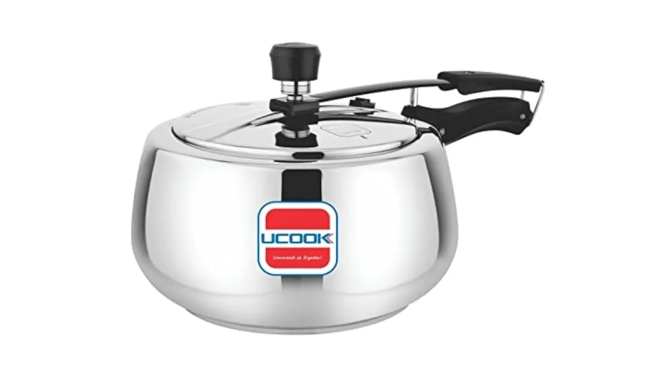 UCOOK Stainless Steel Silvo Induction Pressure Cooker