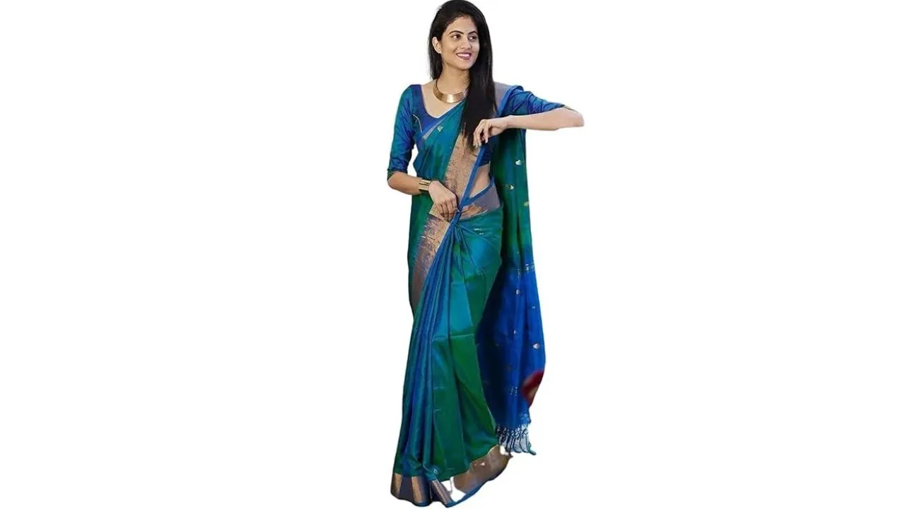 SGF11- Women's Kanjivaram Woven Soft