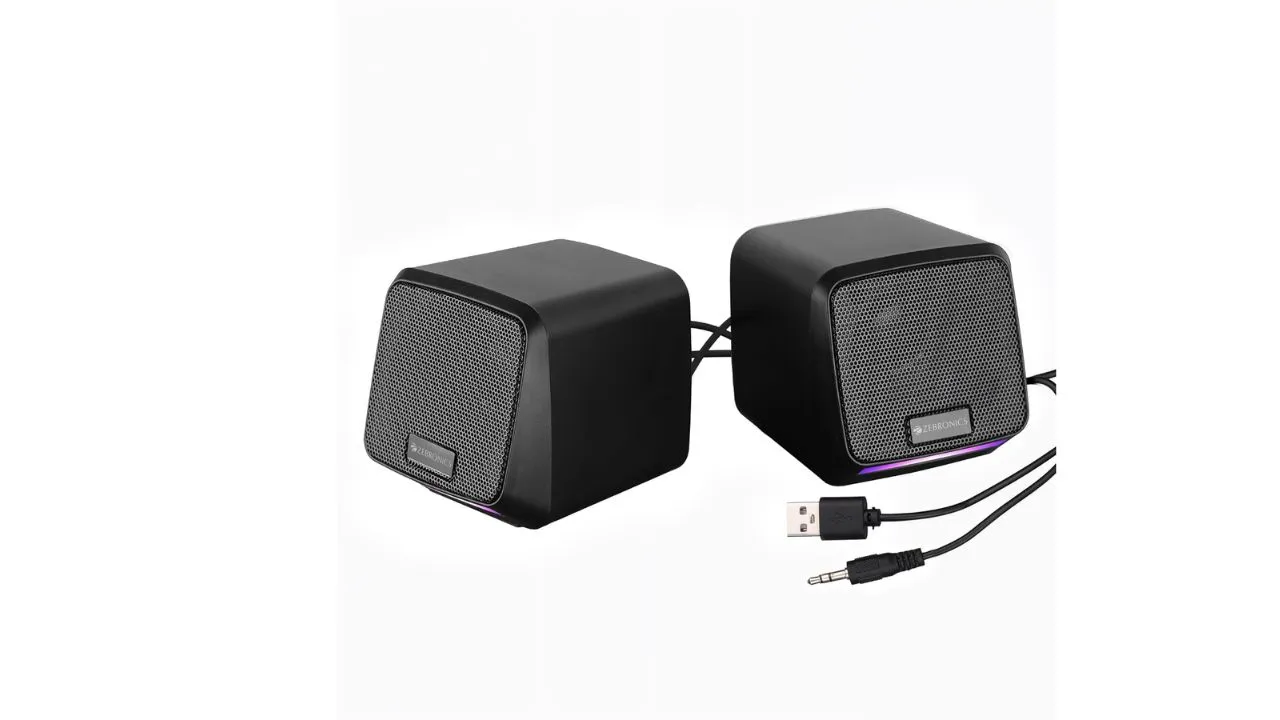 ZEBRONICS Igloo 1, 2.0 USB Computer Speakers