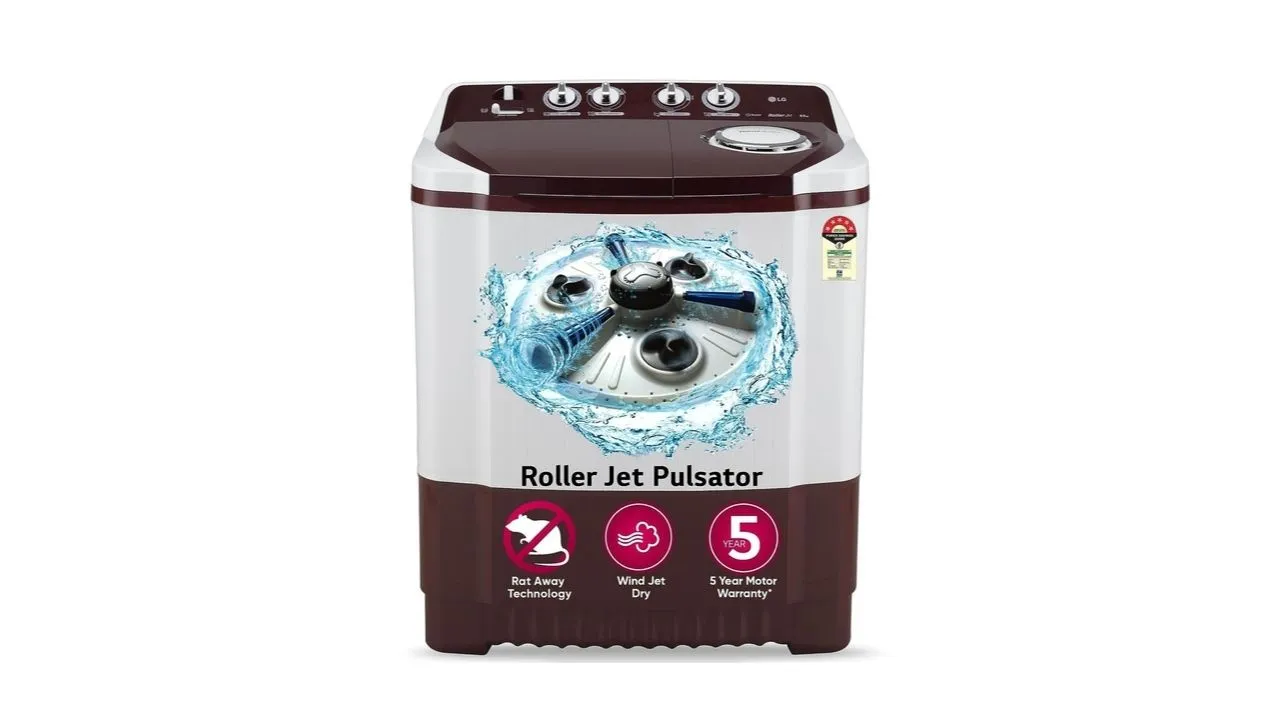 LG 8.5 kg 5 Star Washing Machine 