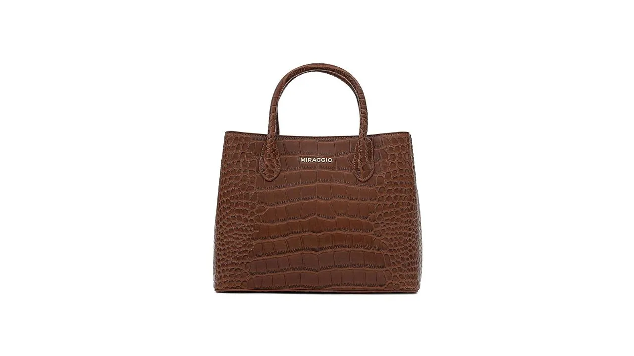 Miraggio Victoria Solid Top-Handle Satchel Handbag