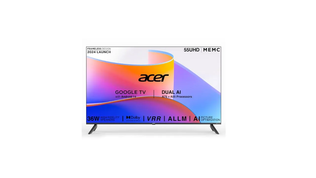 Acer 55 inches 4K Ultra HD LED Smart TV