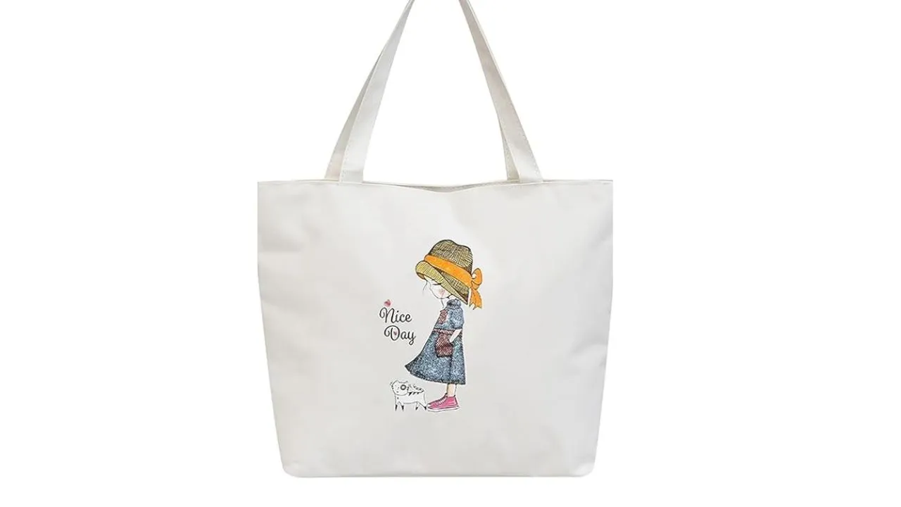 HSR Tote Bags For Women Girls Canvas Handbag 