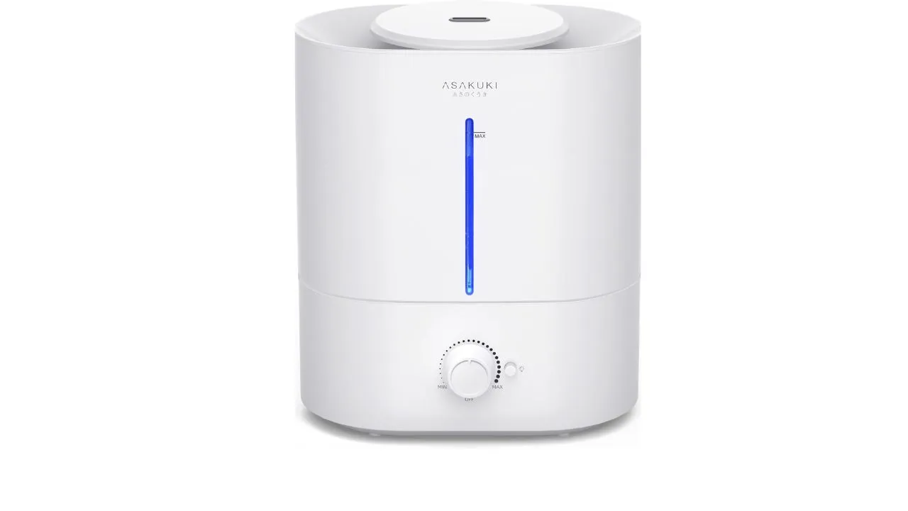 ASAKUKI Cool Mist Humidifiers for Bedroom Large Room
