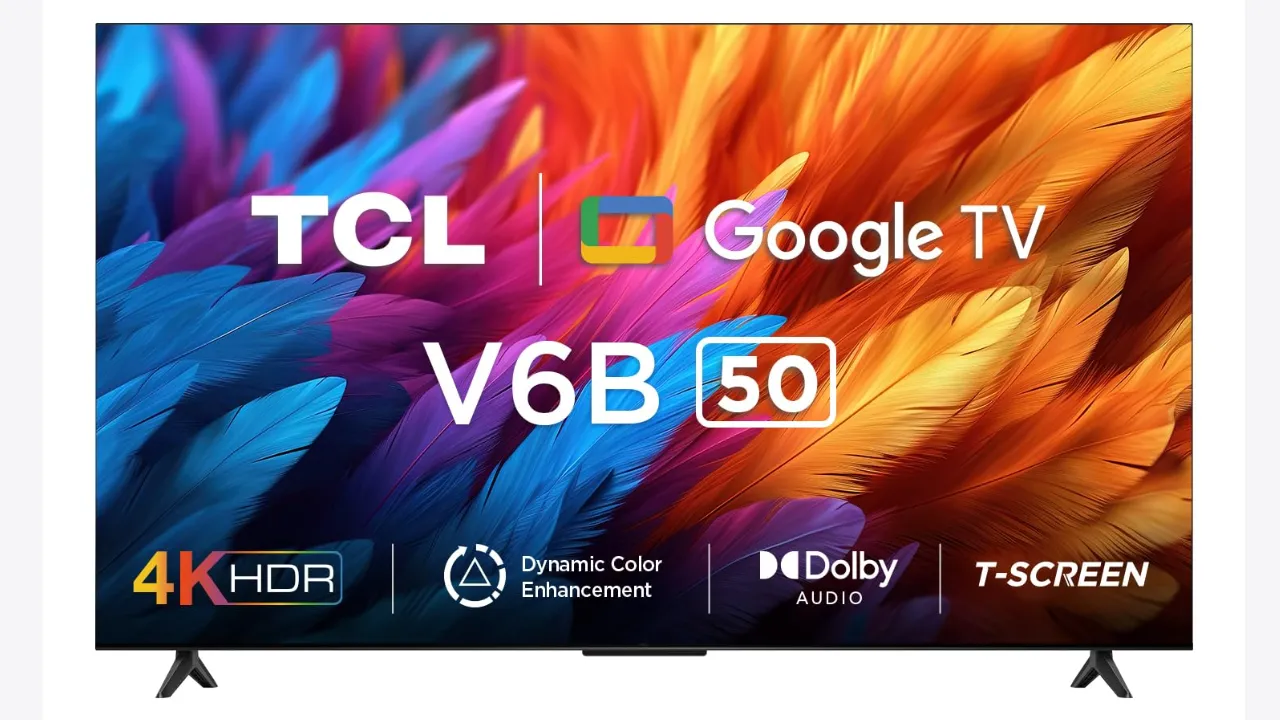 TCL 126 cm (50 inches) Metallic Bezel-Less Series 4K Ultra HD Smart LED Google TV