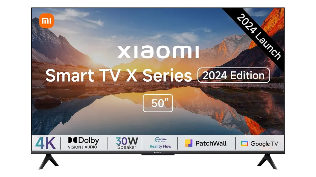Xiaomi 125 cm (50 inches) X Series 4K LED Smart Google TV