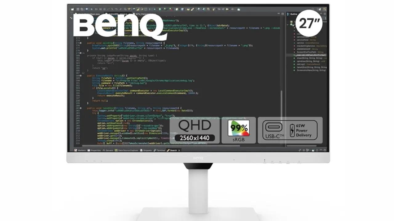 BenQ GW2790QT 27 IPS 2k QHD Monitor