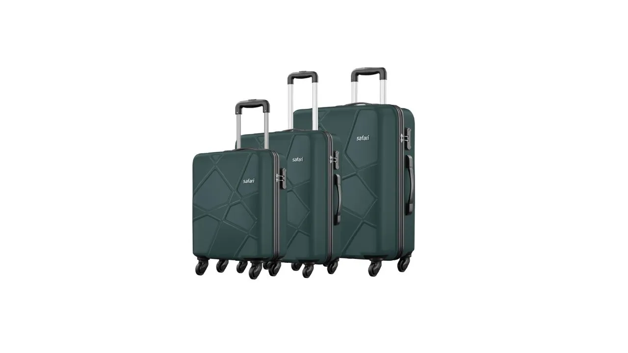 Safari Pentagon Set of 3 Trolley Bags