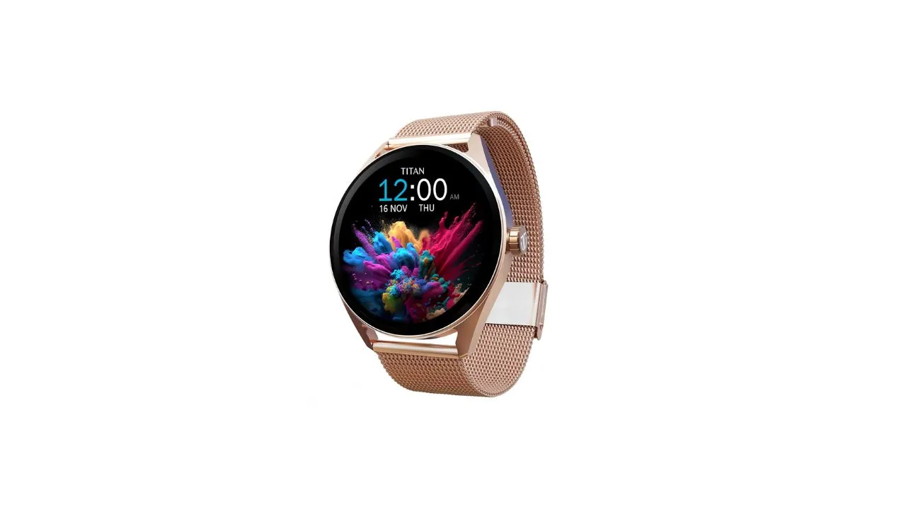 Titan Crest Premium Mesh Strap Smartwatch