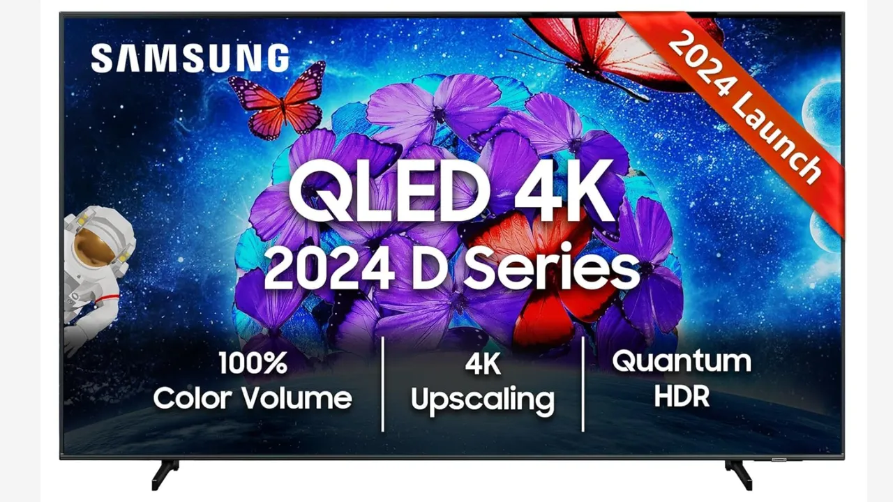Samsung 138 cm (55 inches) QE1D Series 4K Ultra HD QLED Smart TV