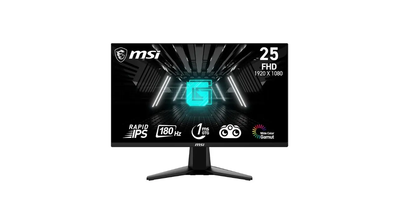 MSI G255F 24.5 Inch FHD Gaming Monitor