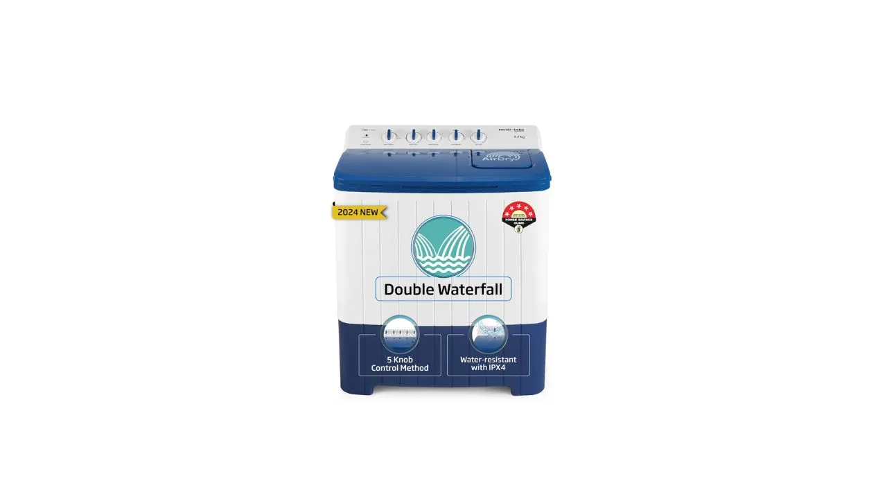  Voltas Beko 8.5 Kg 5 Star Semi-Automatic Washing Machine