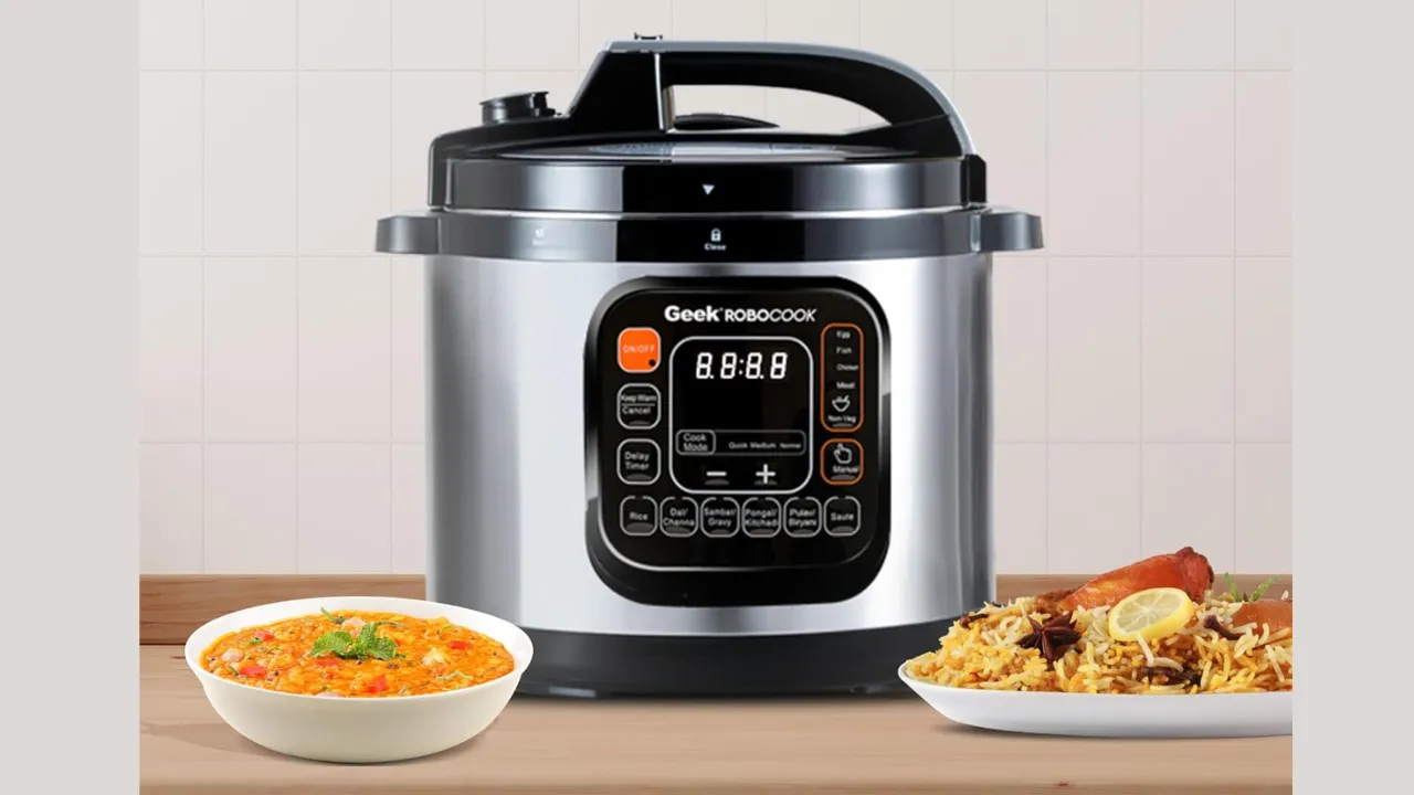 Geek Robocook Zeta 11-in-1 Automatic Electric Pressure Cooker