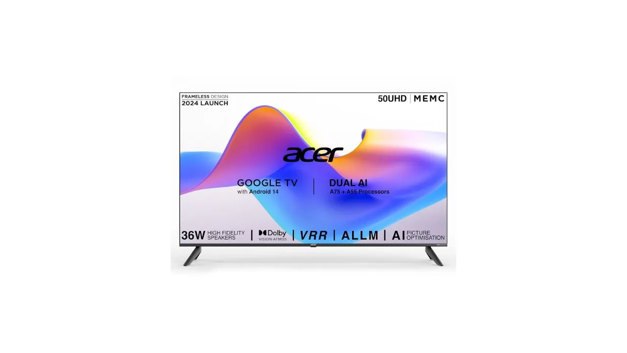 Acer 50 inches 4K Ultra HD LED Smart TV 