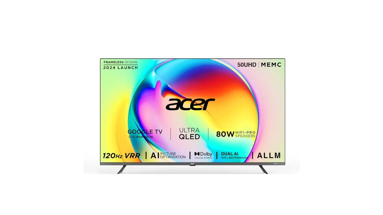 Acer 50 inches 4K Ultra HD Smart QLED TV