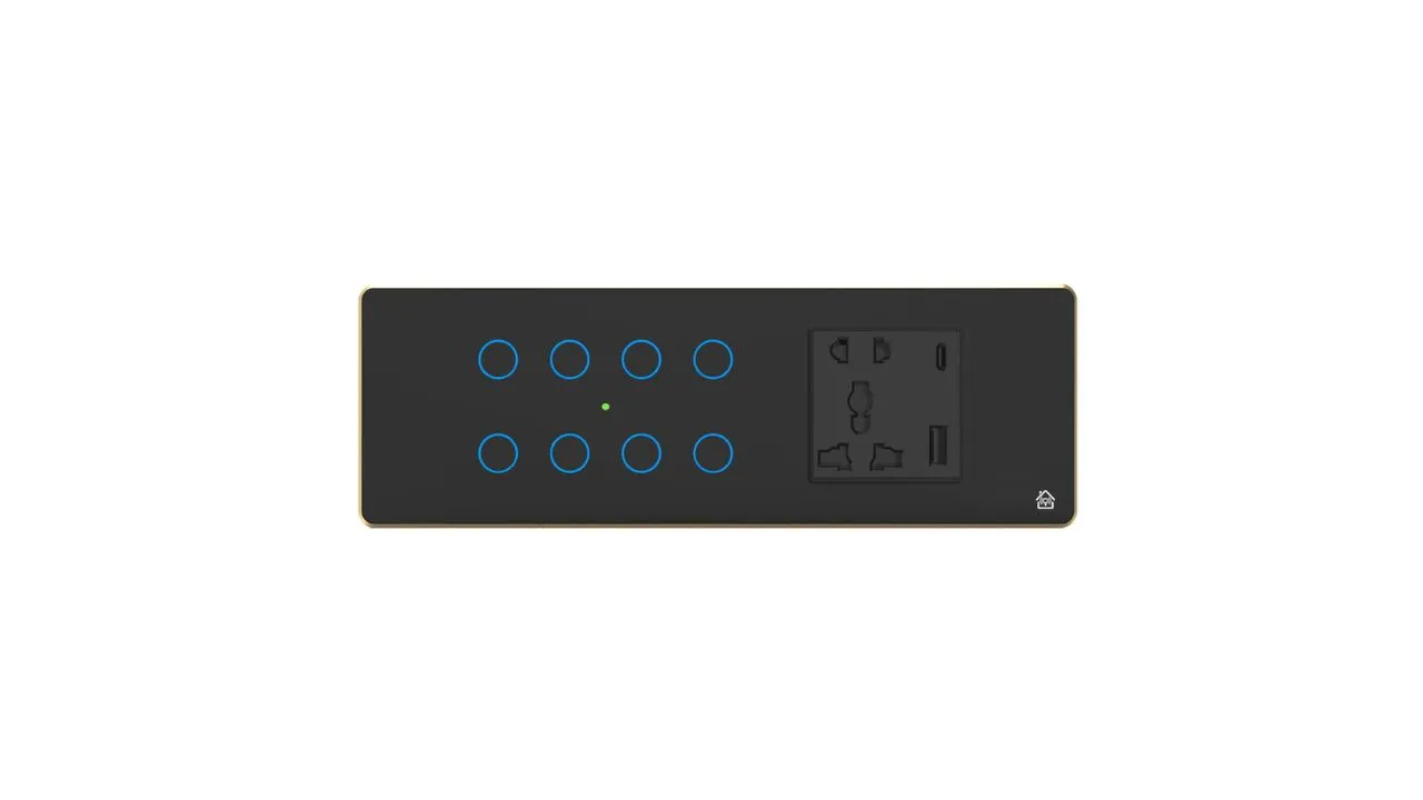 HomeMate 6 Modular WiFi Smart Switch Board 