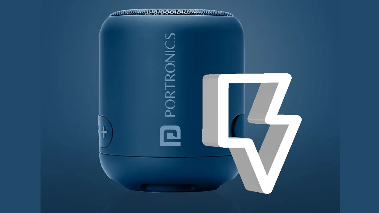 Portronics SoundDrum 1 10W TWS Portable Bluetooth Speaker