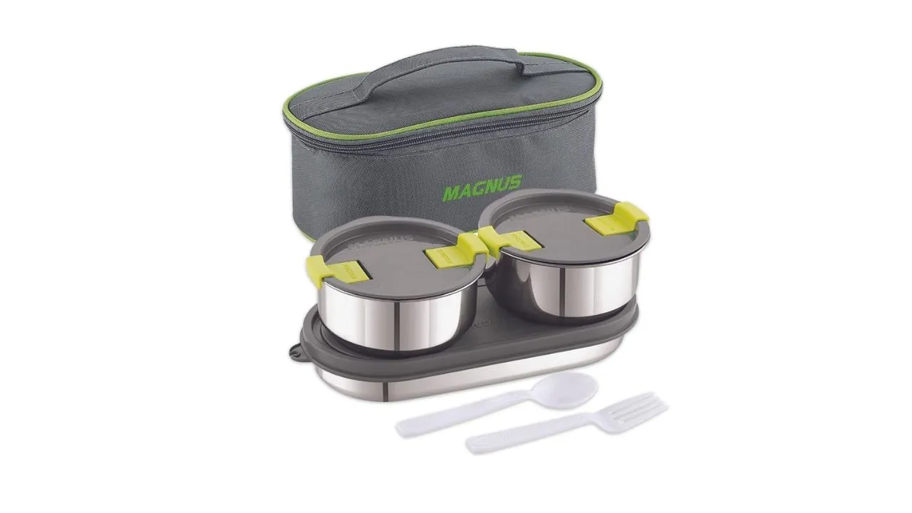 Magnus Olive-3 Lunch Box 