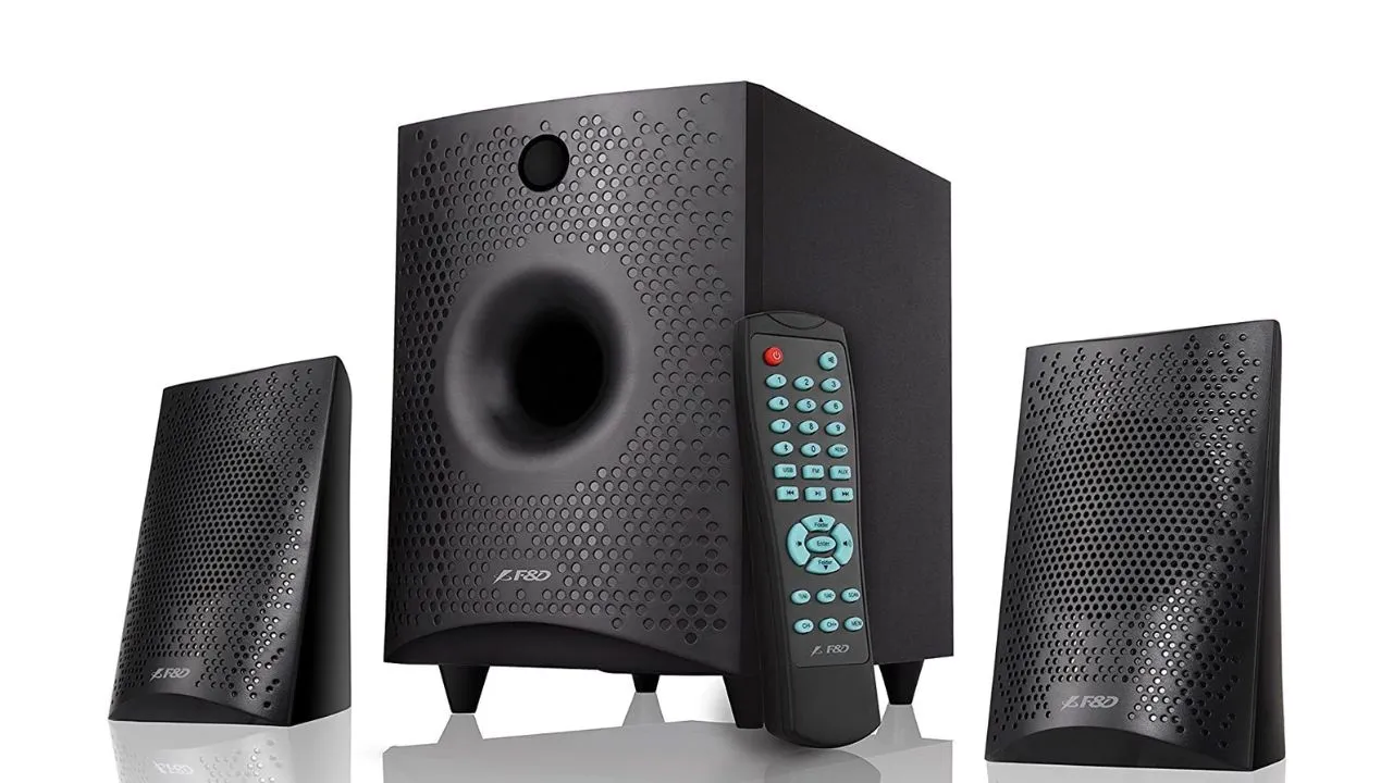  F&D F210X 2.1 Channel Multimedia Speaker Black  