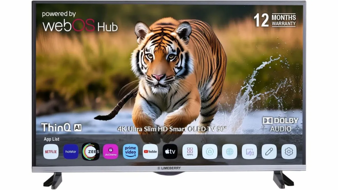 Limeberry 127 cm (50 inch) 4K Ultra HD WebOS Smart OLED TV