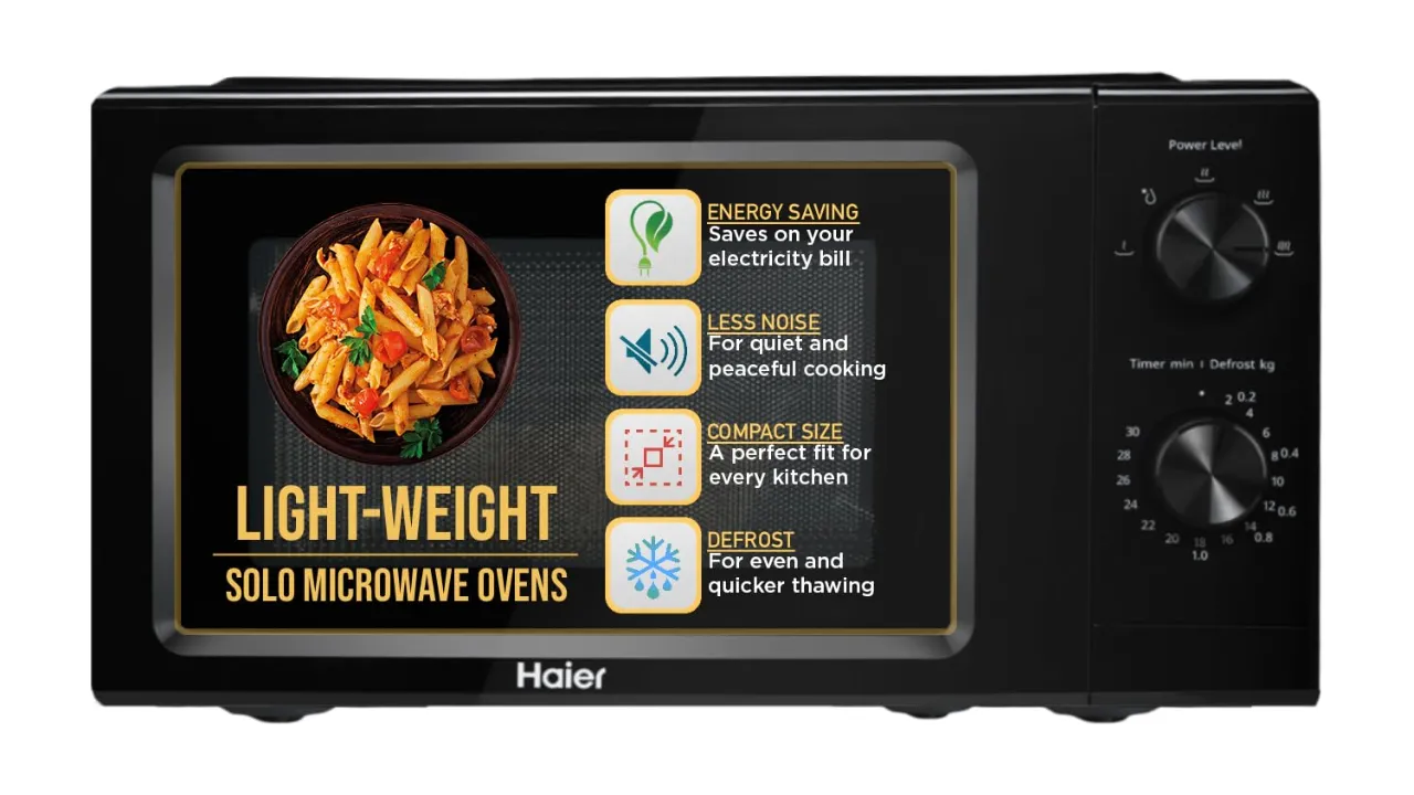 Haier 19 L Solo Microwave Oven