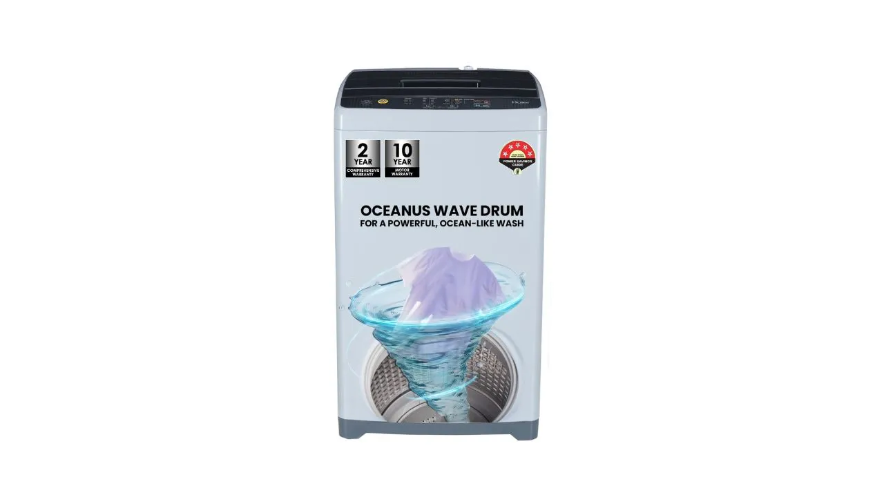 Haier 6.0 Kg 5 Star Oceanus Washing Machine 
