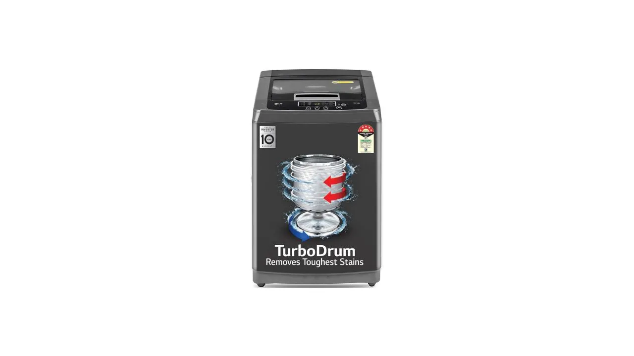 LG 8 Kg 5 Star Top Load Washing Machine