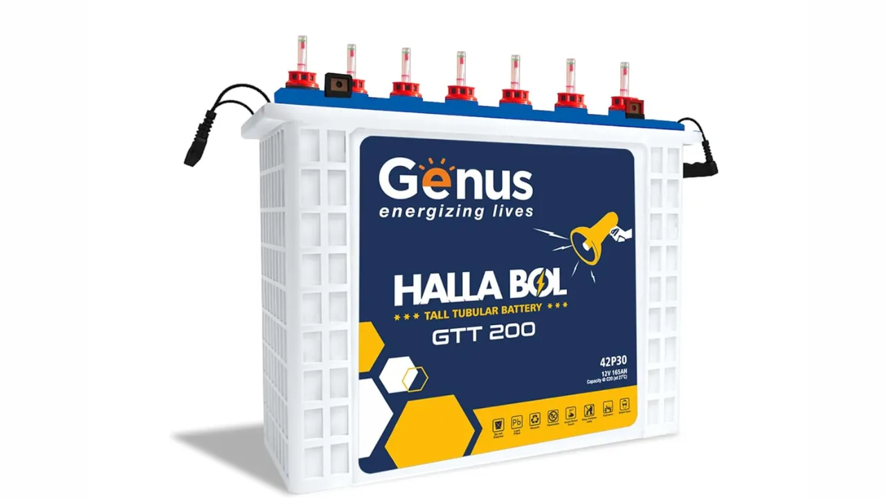 Genus 165Ah Inverter Battery