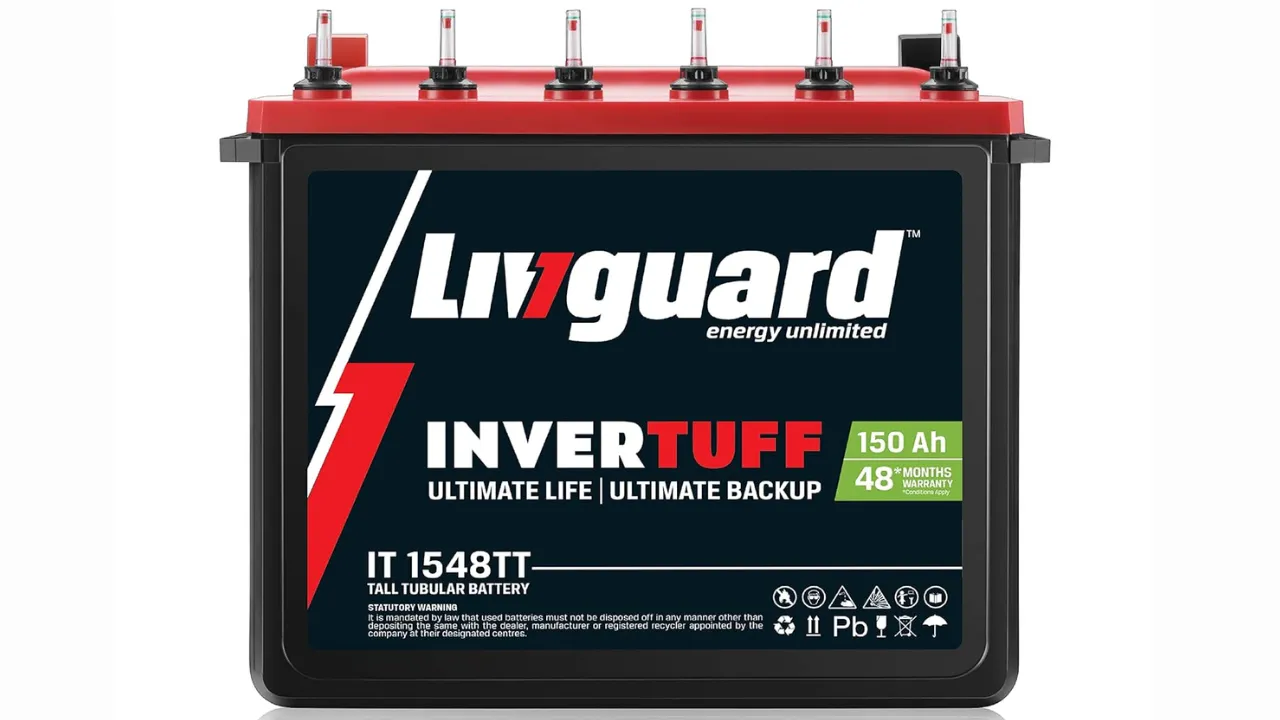 Livguard IT 1548TT |Tall Tubular Inverter Battery