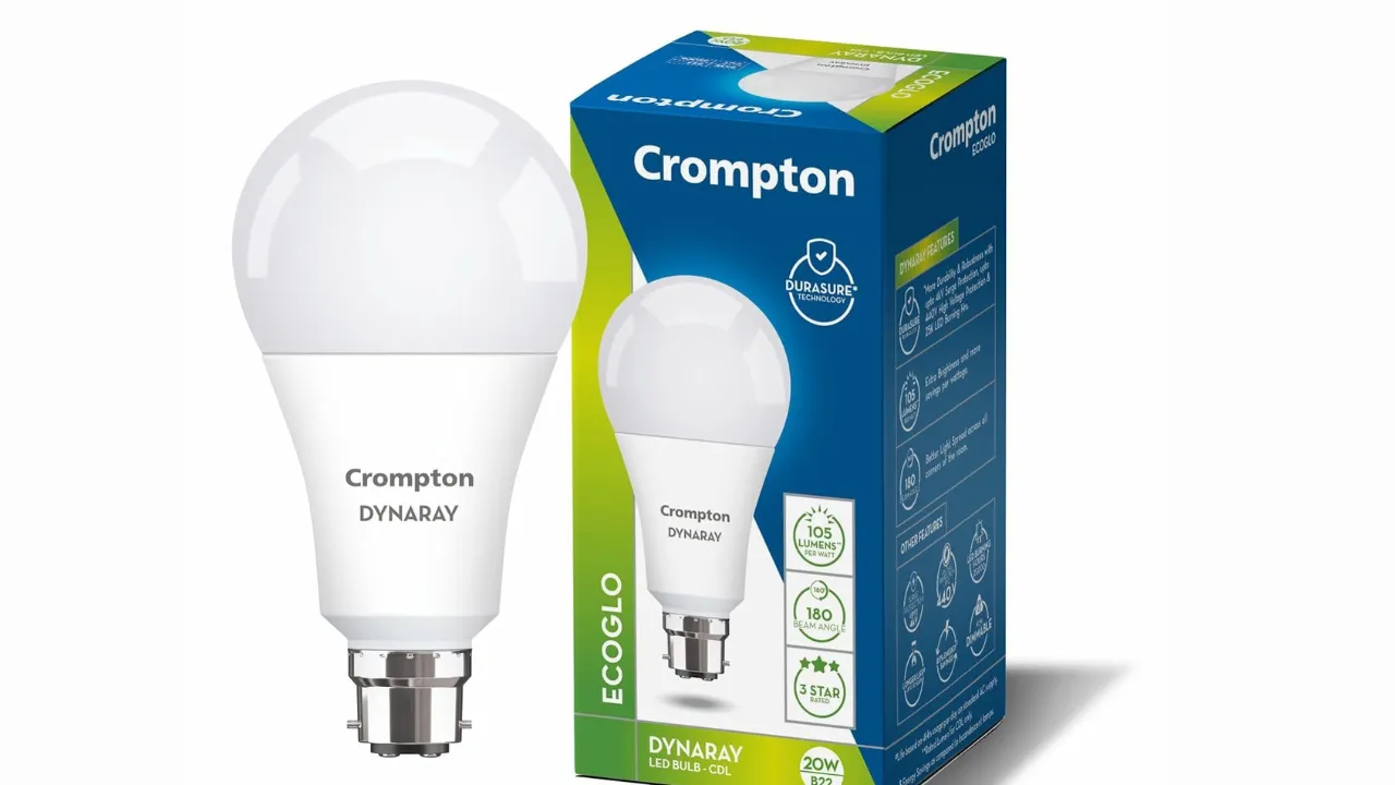 Crompton 20 W Standard B22 LED Bulb