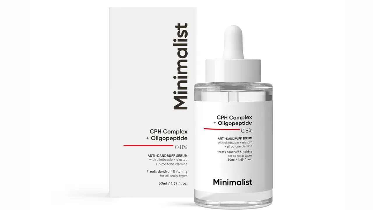 Minimalist Anti-Dandruff Hair Serum for Scalp