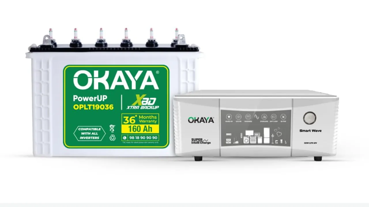 Okaya Inverter & Battery Combo 
