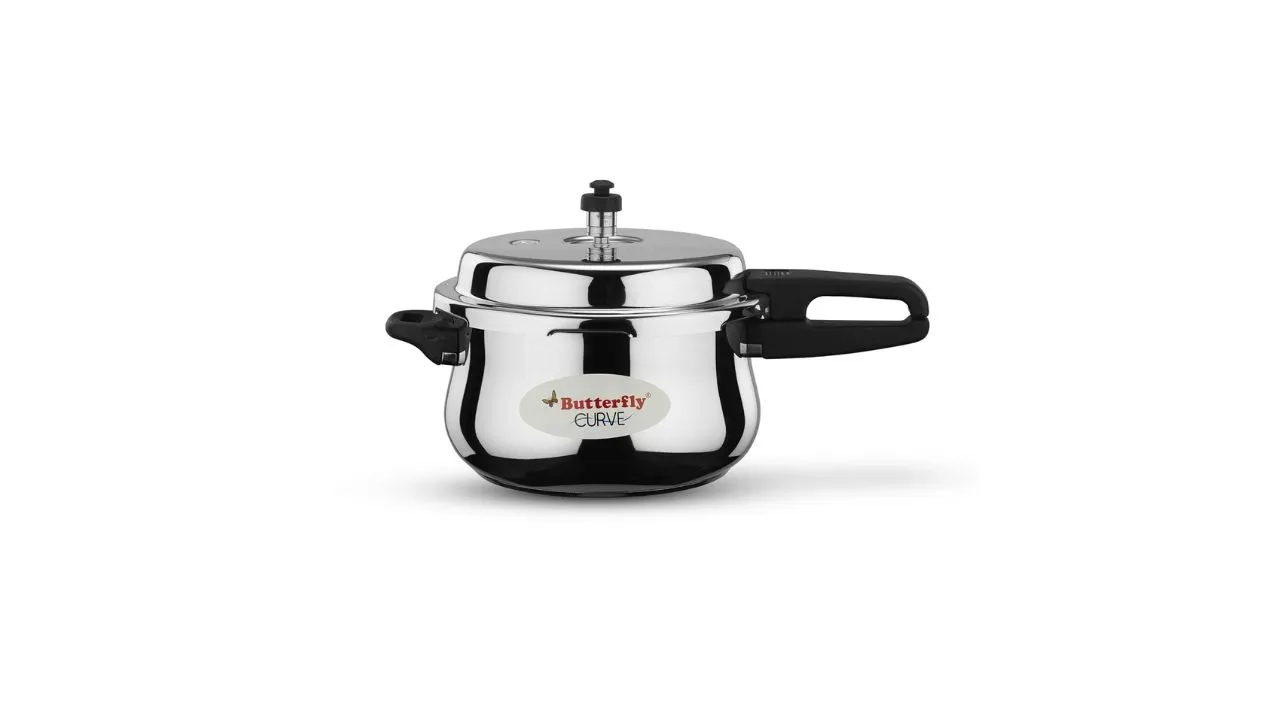 Butterfly Curve 5.5 Litres Pressure Cooker