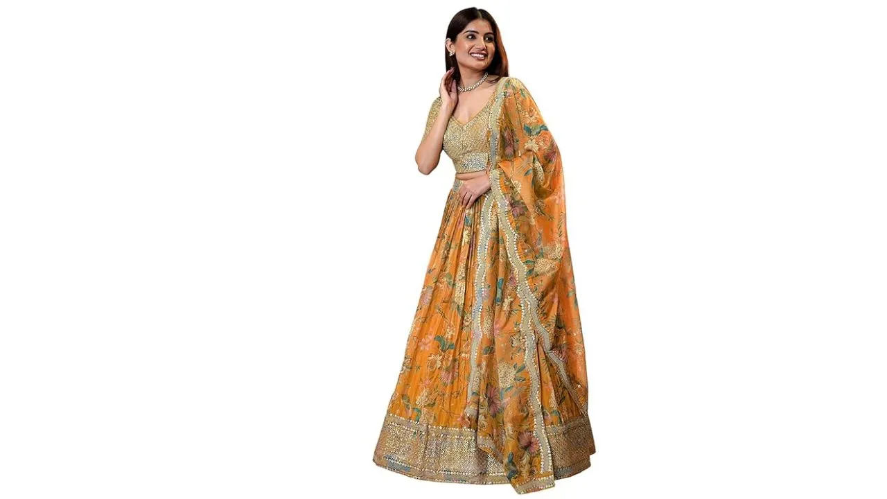 Zeel Clothing Women's Lehenga Choli 